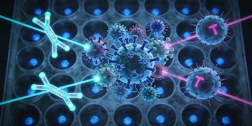 Utilising the Meso Scale Discovery multiplex serology platform and development of novel scalable T cell assays for rapid immunophenotyping